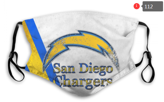 NFL Los Angeles Chargers #2 Dust mask with filter